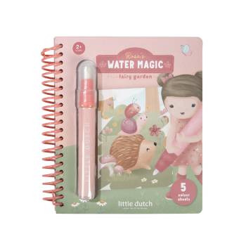 Slika Water magic book Rosa Fairy Garden - Little Dutch