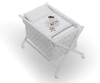 Slika Kolijevka set white Amorosos beige - Interbaby
