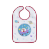 Slika Podbradak plasti. frotirni - Velcro crveni - Interbaby