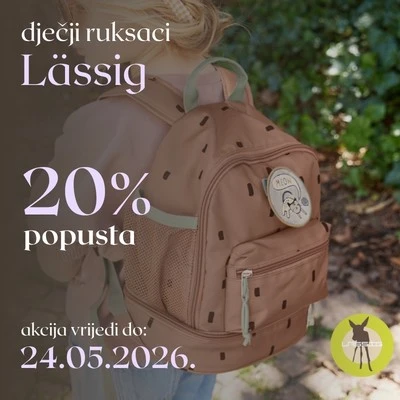 Lässig dječji ruksaci do 20%