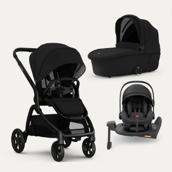 Slika ONIX kolica, Platinum Black Twill 4u1 B REDSBABY 