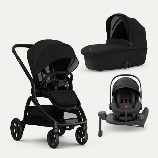 Slika ONIX kolica, Platinum Black Twill 4u1 B REDSBABY 
