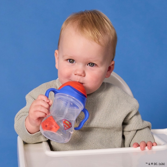 Slika Sippy cup bočica sa slamkom - Superman b.box 