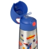 Slika Termo bočica sa slamkom, 350ml - Superman b.box 