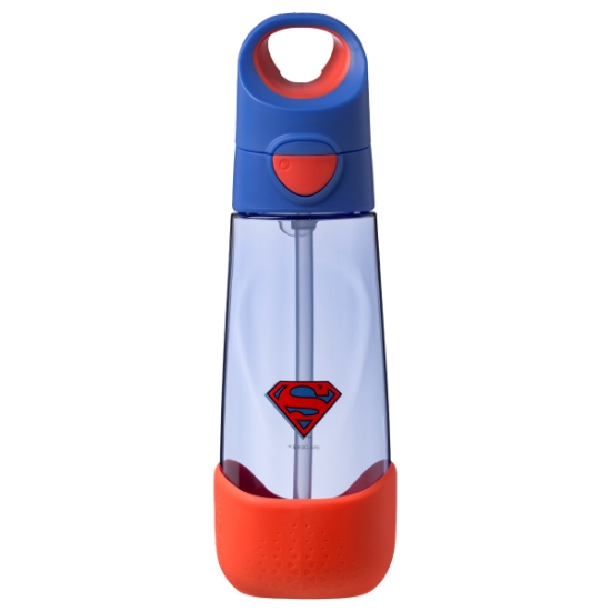 Slika Bočica sa slamkom, 600ml - Superman b.box Tritan™ 