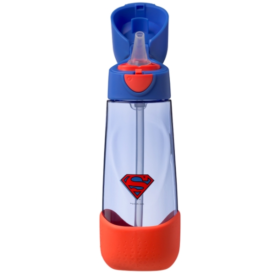Slika Bočica sa slamkom, 600ml - Superman b.box Tritan™ 