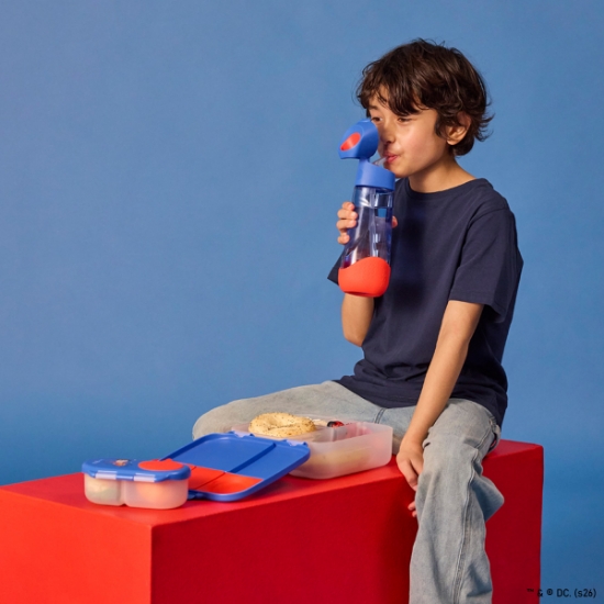 Slika Bočica sa slamkom, 600ml - Superman b.box Tritan™ 