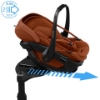 Slika Autosjedalica Coral Slide Pro, Grupa 0+ (0-13 kg) (40-87 cm) - Copper Terra Maxi-Cosi 
