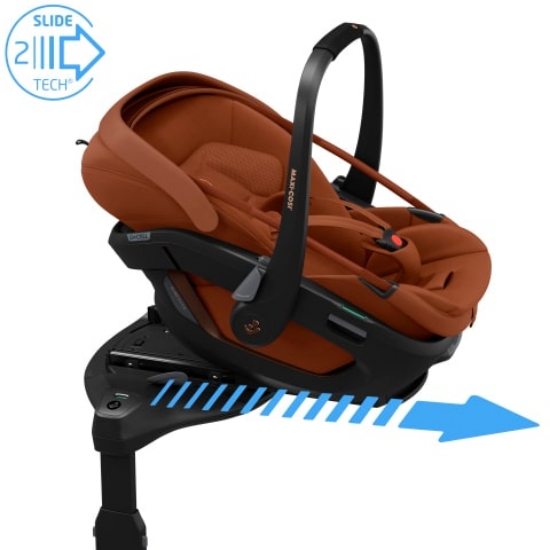 Slika Autosjedalica Coral Slide Pro, Grupa 0+ (0-13 kg) (40-87 cm) - Copper Terra Maxi-Cosi 