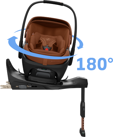 Slika Autosjedalica Coral Slide Pro, Grupa 0+ (0-13 kg) (40-87 cm) - Copper Terra Maxi-Cosi 
