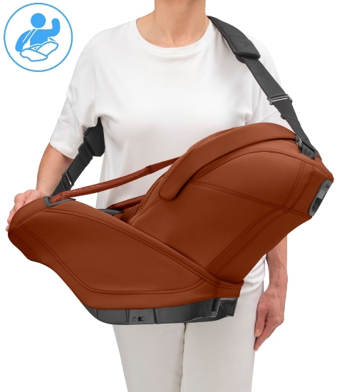 Slika Autosjedalica Coral Slide Pro, Grupa 0+ (0-13 kg) (40-87 cm) - Copper Terra Maxi-Cosi 