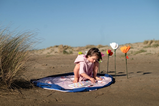 Slika Vanjska podloga za igranje i putovanje 2u1- Beach - Play&Go
