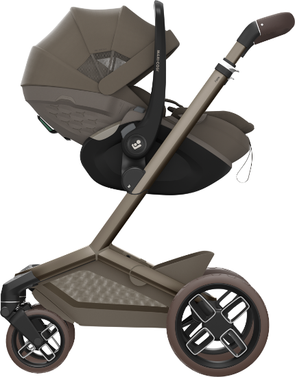 Slika Autosjedalica Pebble Slide Pro, Grupa 0+ (0-13 kg) (40-87 cm) - Oak Truffle Maxi-Cosi 