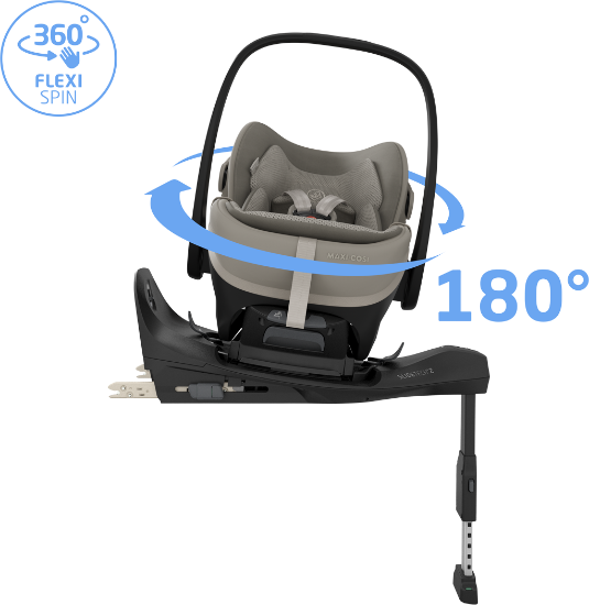 Slika Autosjedalica Pebble Slide Pro, Grupa 0+ (0-13 kg) (40-87 cm) - Sapphire Sand Maxi-Cosi