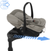 Slika Autosjedalica Pebble Slide Pro, Grupa 0+ (0-13 kg) (40-87 cm) - Sapphire Sand Maxi-Cosi