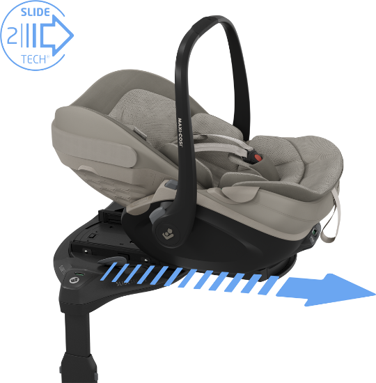Slika Autosjedalica Pebble Slide Pro, Grupa 0+ (0-13 kg) (40-87 cm) - Sapphire Sand Maxi-Cosi