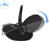 Slika Autosjedalica Pebble Slide Pro, Grupa 0+ (0-13 kg) (40-87 cm) - Onyx Black Maxi-Cosi 