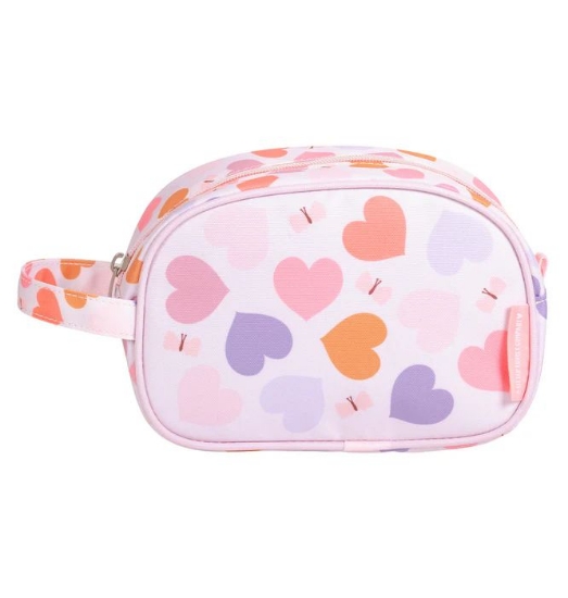 Slika Toaletna torbica, Hearts - A Little Lovely Company