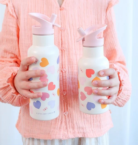 Slika Dječja bočica 500ml, Hearts - A Little Lovely Company