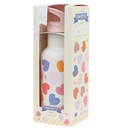 Slika Dječja bočica 350ml, Hearts - A Little Lovely Company