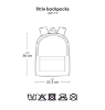 Slika Mini ruksak, Hearts - A Little Lovely Company