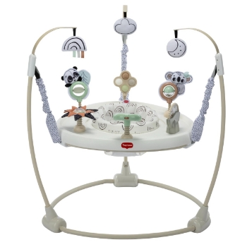 Slika Hopsalica 4u1 Jump & Play Activity Center - Black & White Decor Tiny Love 