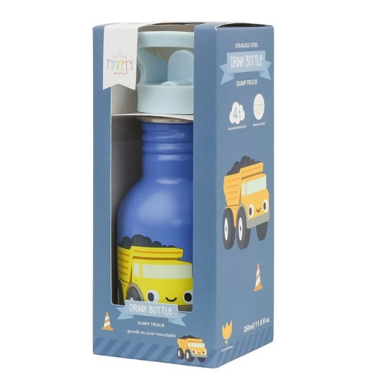 Slika Dječja bočica 350ml, Dumptruck - A Little Lovely Company