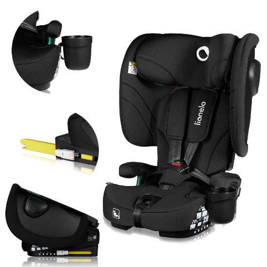 Slika Autosjedalica Nelly i-Size 9-36 kg (76-150 cm), Black Carbon Lionelo 