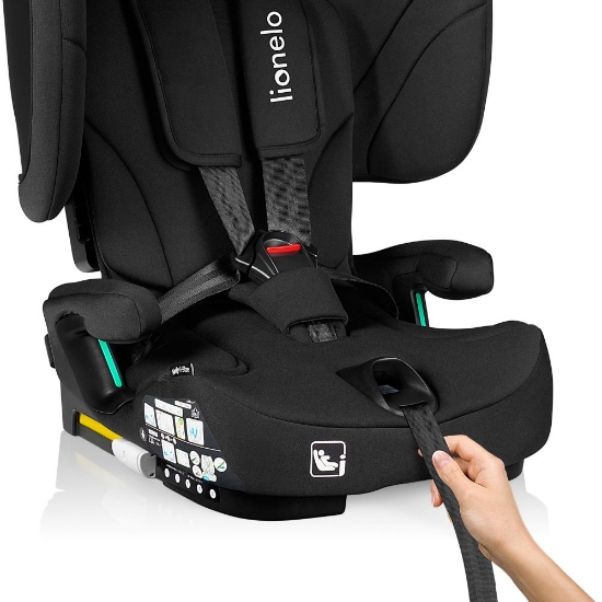 Slika Autosjedalica Nelly i-Size 9-36 kg (76-150 cm), Black Carbon Lionelo 