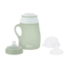 Slika Ergonomska silikonska bočica 150ml - Green Babymoov 