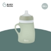 Slika Ergonomska silikonska bočica 150ml - Green Babymoov 