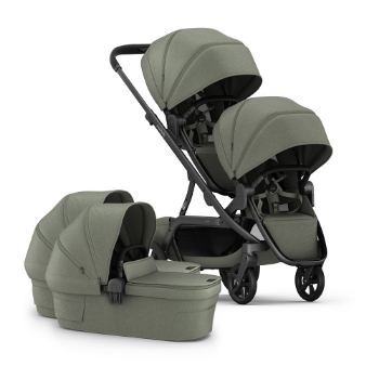 Slika NUVO 2 Twin dječja kolica za blizance 2u1, Sage REDSBABY 