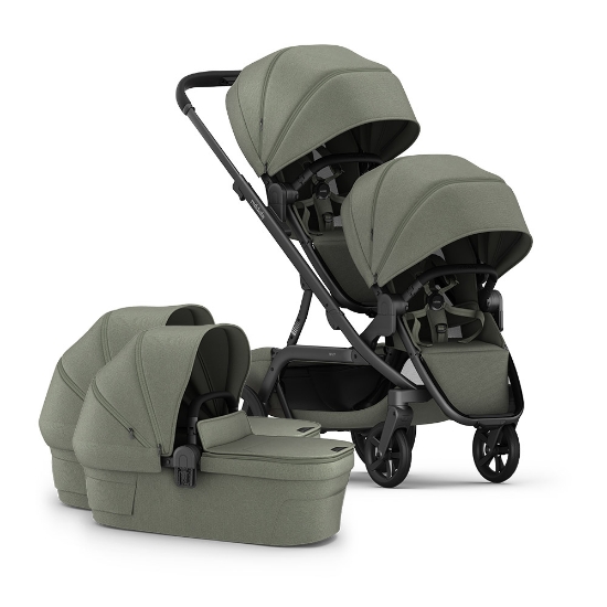 Slika NUVO 2 Twin dječja kolica za blizance 2u1, Sage REDSBABY 