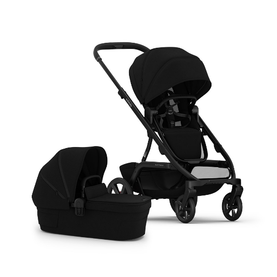 Slika NUVO 2 Single dječja kolica 2u1, Platinum Black REDSBABY 