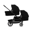 Slika NUVO 2 Twin dječja kolica za blizance 2u1, Platinum Black REDSBABY 