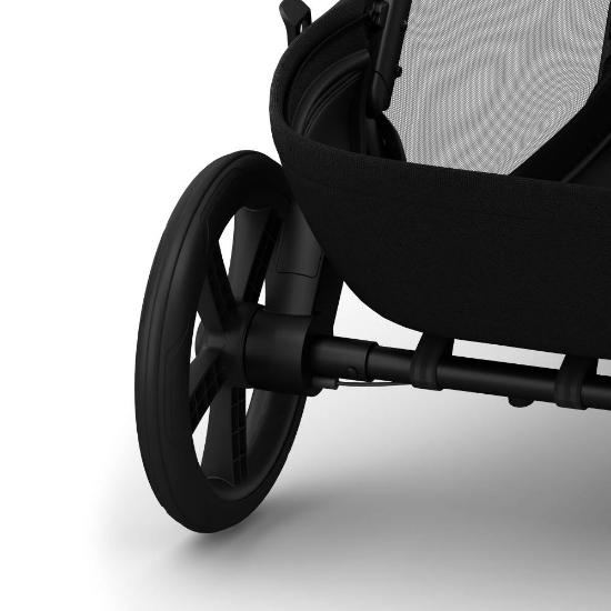 Slika NUVO 2 Twin dječja kolica za blizance 2u1, Platinum Black REDSBABY 