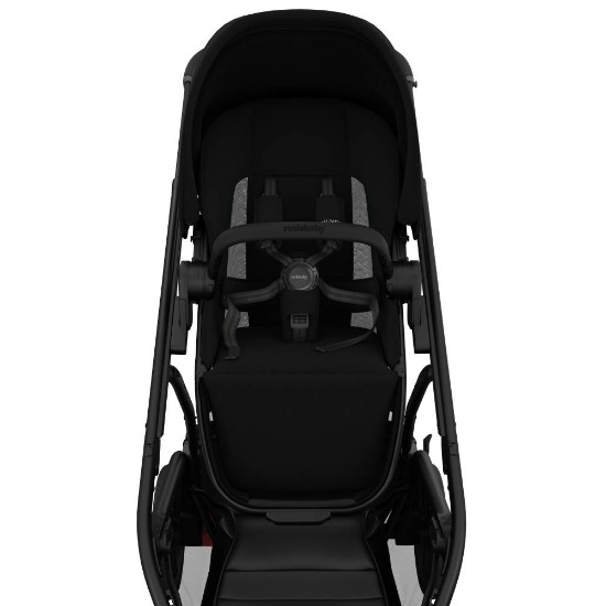 Slika NUVO 2 Twin dječja kolica za blizance 2u1, Platinum Black REDSBABY 