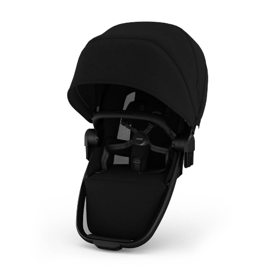 Slika NUVO 2 Twin dječja kolica za blizance 2u1, Platinum Black REDSBABY 