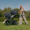 Slika NUVO 2 Twin dječja kolica za blizance 2u1, Platinum Black REDSBABY 