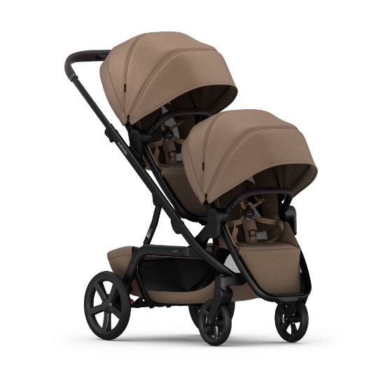 Slika NUVO 2 Twin dječja kolica za blizance 2u1, Mocha REDSBABY 