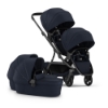 Slika NUVO 2 Twin dječja kolica za blizance 2u1, Midnight Blue REDSBABY 