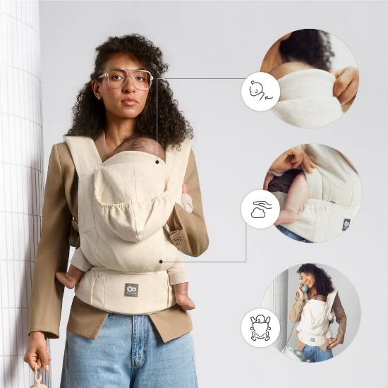 Slika Kinderkraft nosiljka ELARA, Beige