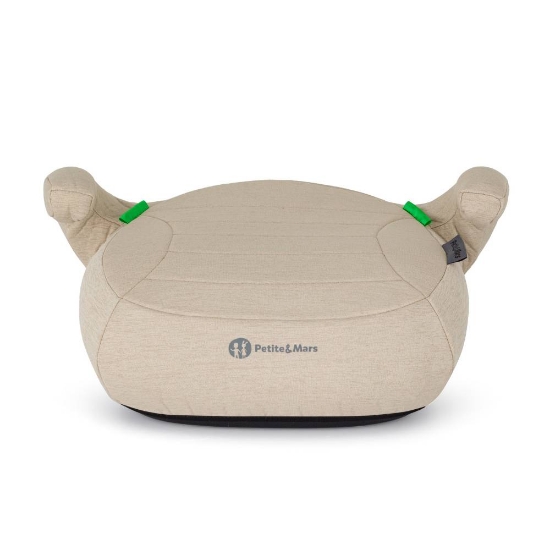 Slika Booster autosjedalica Zuno (125-150 cm) bez Isofix-a, Sage Beige PETITE&amp;MARS