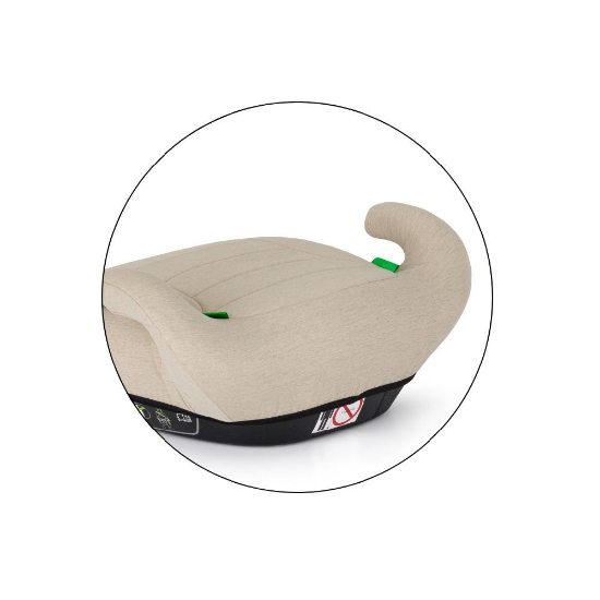 Slika Booster autosjedalica Zuno (125-150 cm) bez Isofix-a, Sage Beige PETITE&amp;MARS