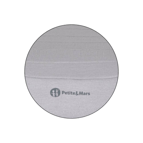 Slika Booster autosjedalica Zuno (125-150 cm) bez Isofix-a, Gentle Grey PETITE&amp;MARS