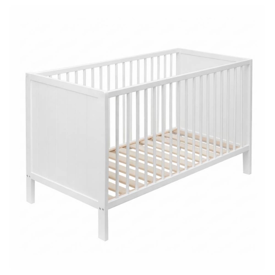 Slika Krevet/kinderbet Mila 3u1 120x60, White Wood PETITE&amp;MARS 