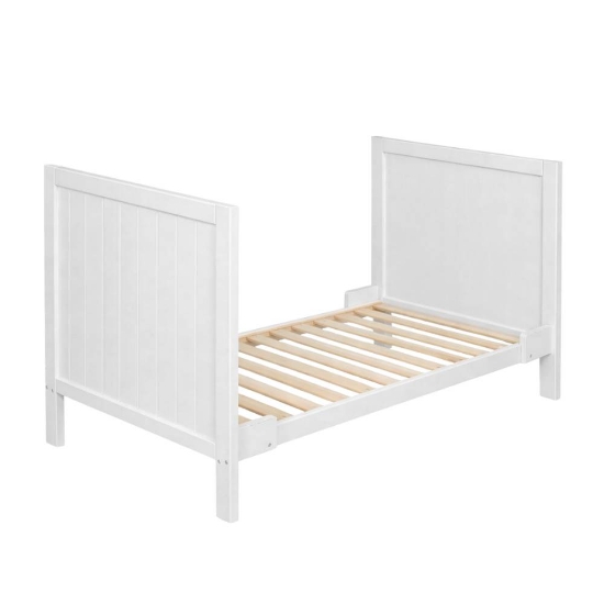 Slika Krevet/kinderbet Mila 3u1 120x60, White Wood PETITE&amp;MARS 