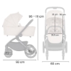 Slika Scout kolica 2u1, Cappuccino/Cream PETITE&amp;MARS