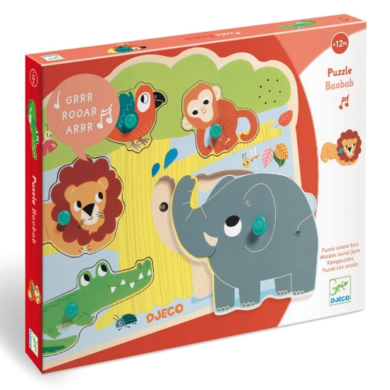 Slika Glazbene puzzle - Savana