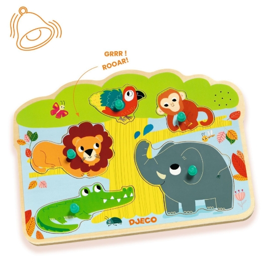 Slika Glazbene puzzle - Savana